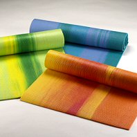 Rainbow Streaker Yoga Mat